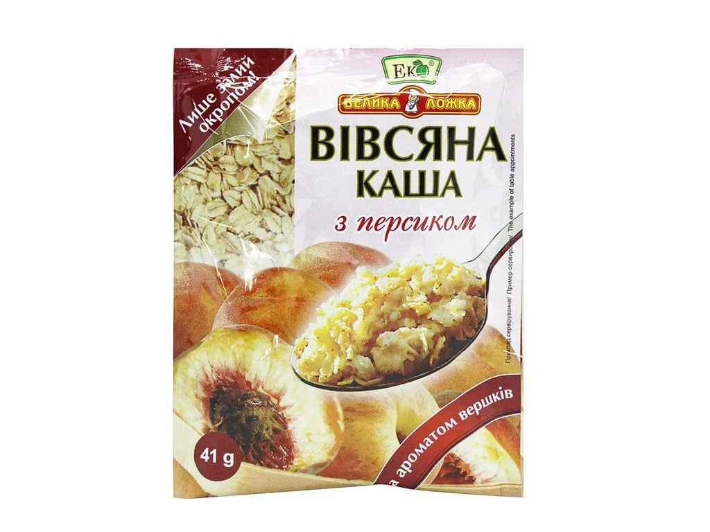Вівсяна каша Еко 205 г з персиком та вершками (784638)