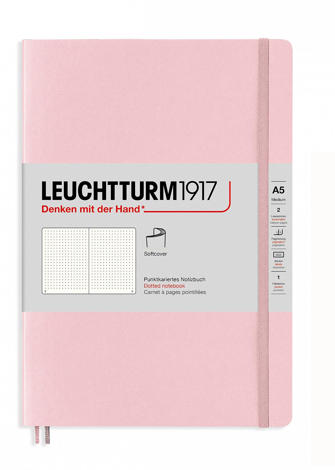 Блокнот Leuchtturm1917 Muted Colours Powder средний мягкая обложка точка (361567)