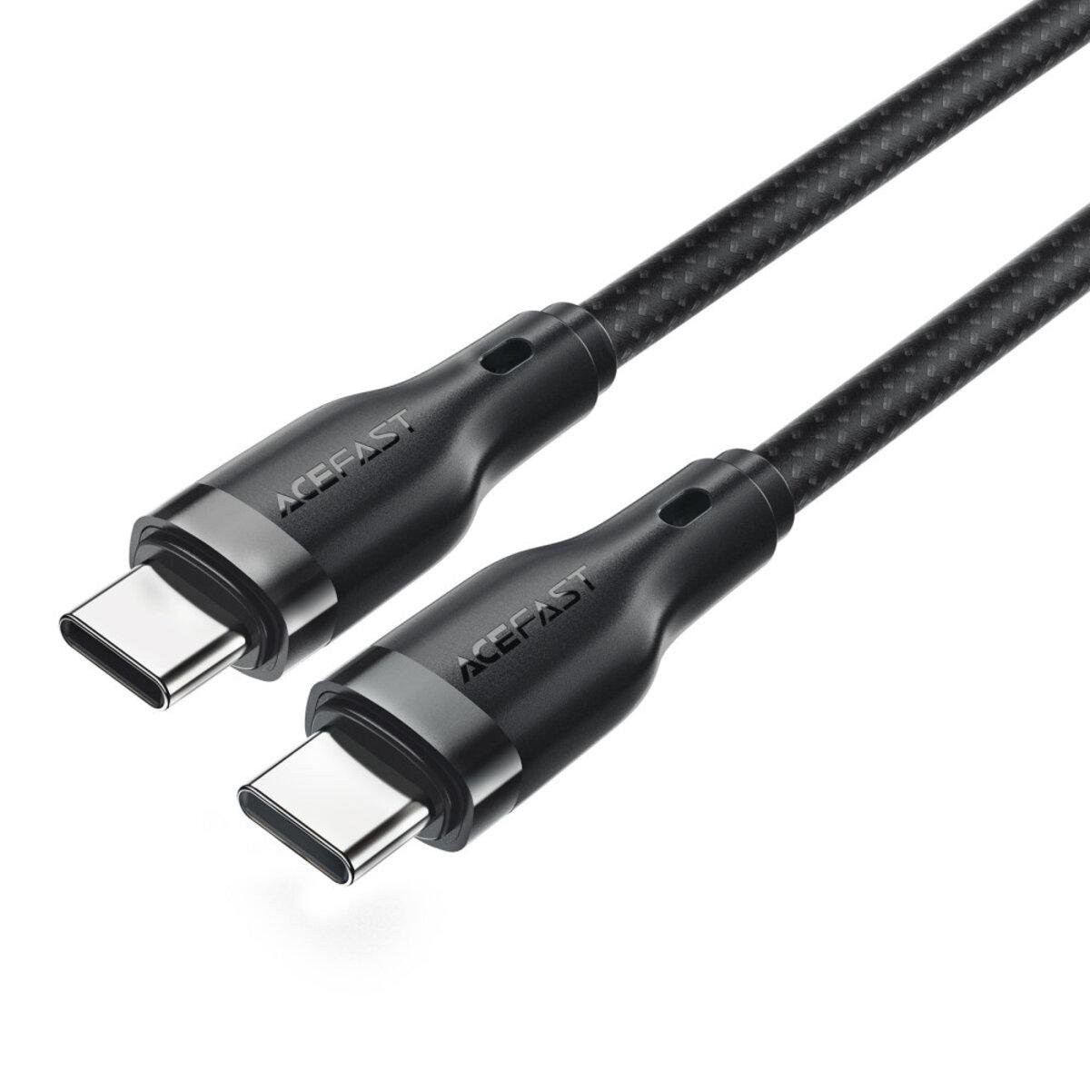 Кабель Acefast C8-03 USB-C to USB-C Black - фото 2 Кабель Acefast C8-03 USB-C to USB-C Black - фото 2