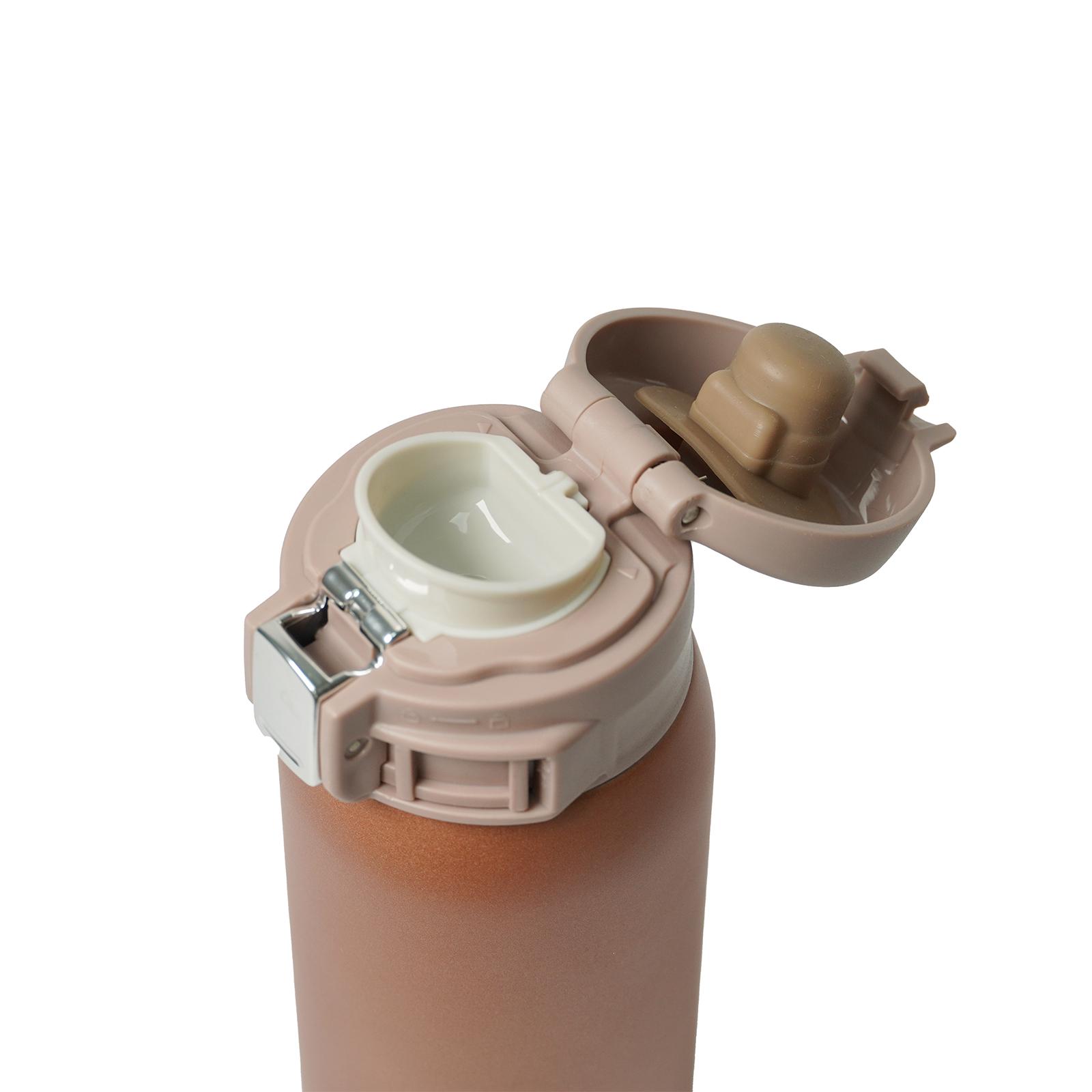 Термос металлический Jooki "Royal" с поильником 500 мл золотой. - фото 2