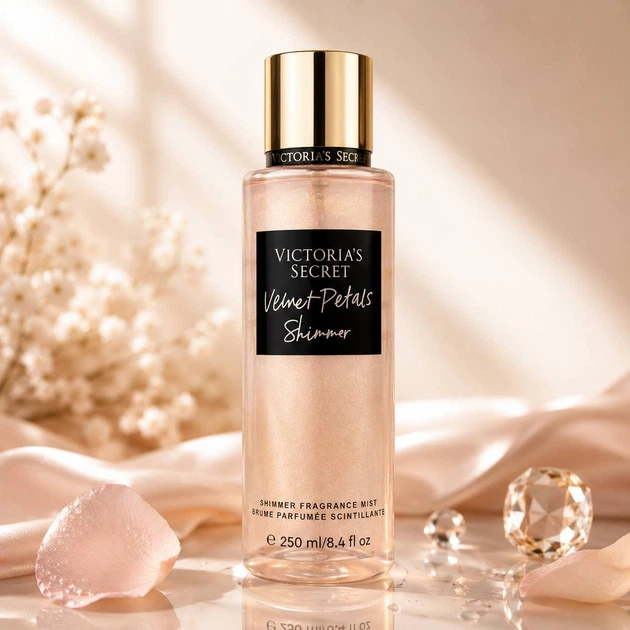 Спрей для тела парфюмированный Velvet Petals Shimmer 250 мл (м00068)