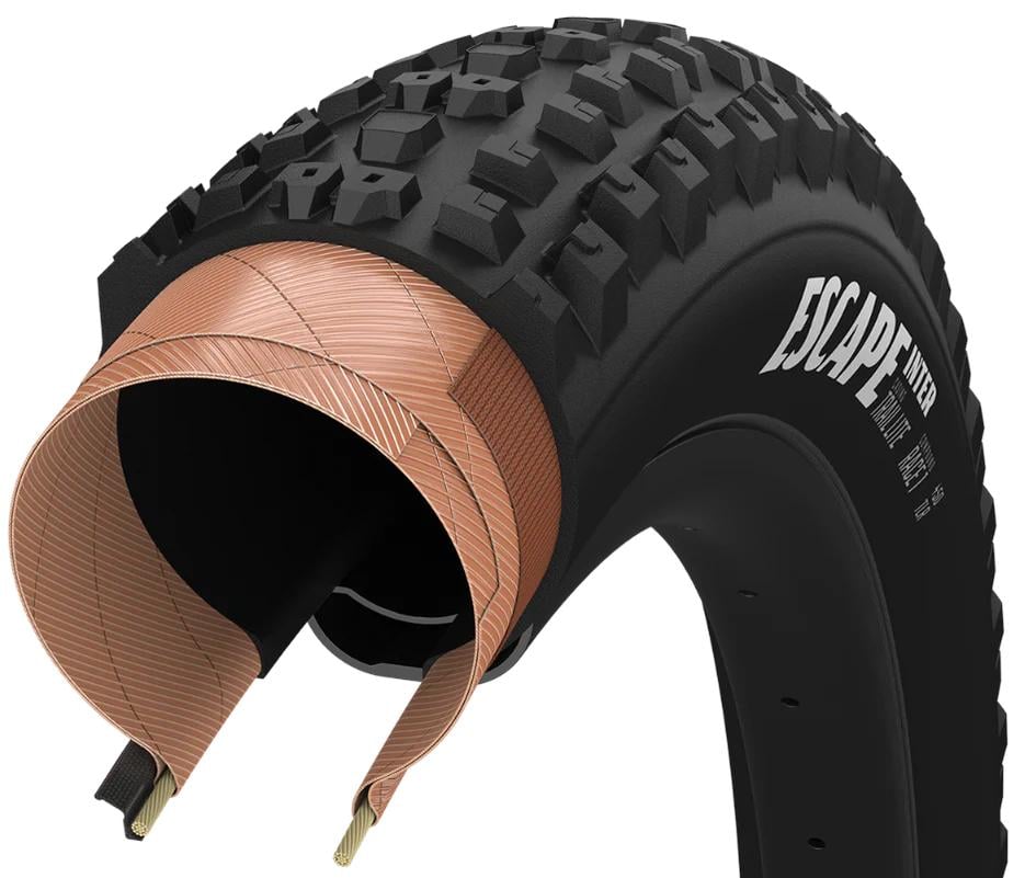 Покрышка GoodYear 29x2.40 61-622 Escape Inter Trail Lite Dynamic Grip2 Folding Black