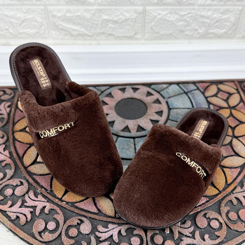 Тапочки кімнатні чоловічі VS-0005-28-2 p. 46 30 см Коричневий (112040724)