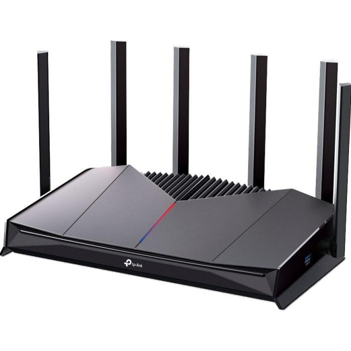 Маршрутизатор беспроводной игровой TP-Link Archer GE400 Wi-Fi 7 BE6500 2,4/5 ГГц 1x2.5 GbE 3xGbE USB 3.0 6 антенн Black (36943963)
