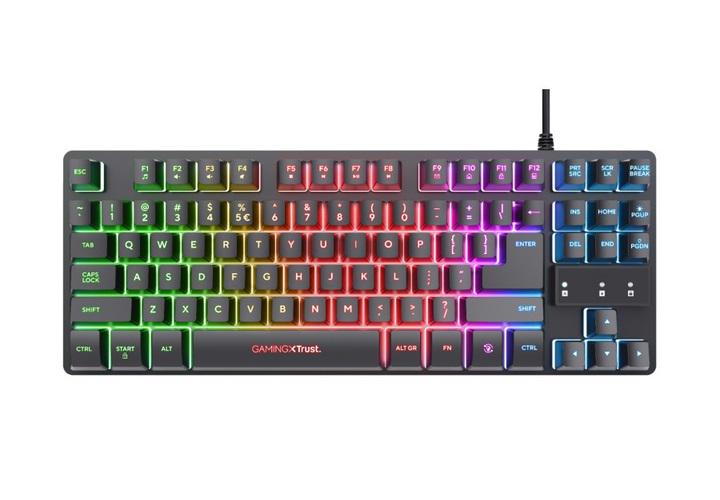 Клавиатура механическая игровая TLK 87 клавиш с подсветкой 8980 Black (609402)