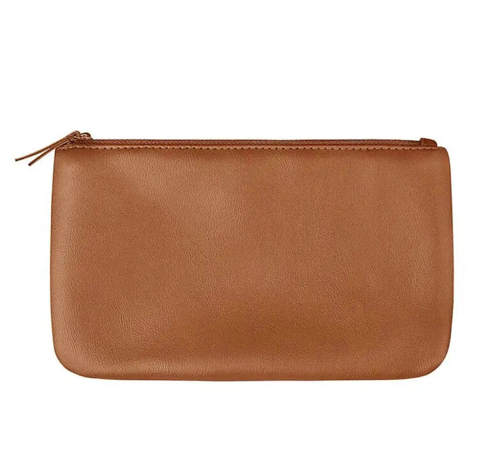 Портмоне-органайзер WIWU Gadgets Pouch для мобильных аксессуаров из экокожи Brown (46027) - фото 1