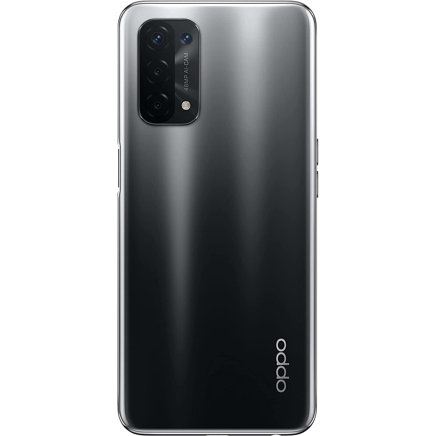 Смартфон OPPO A74 5G 6/128GB Prism Black Global - фото 1