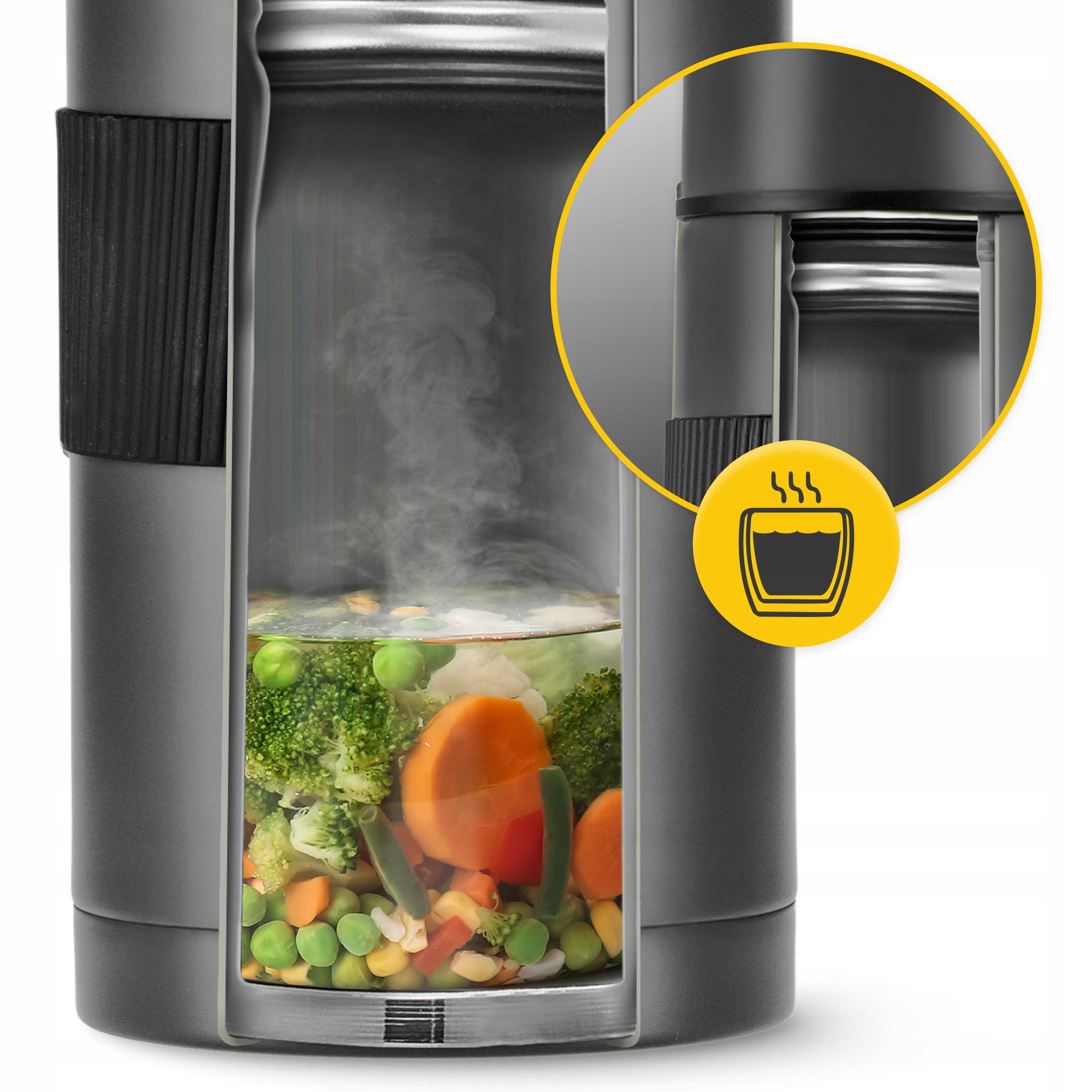 Термос для їжі Mountain Goat 1 л Black (P-5907739315793) - фото 8 Термос для їжі Mountain Goat 1 л Black (P-5907739315793) - фото 8