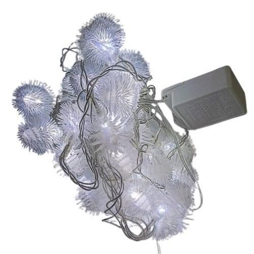 Гирлянда светодиодная Объемная снежинка 28 лампочек 4,9 м (C 23452-013)