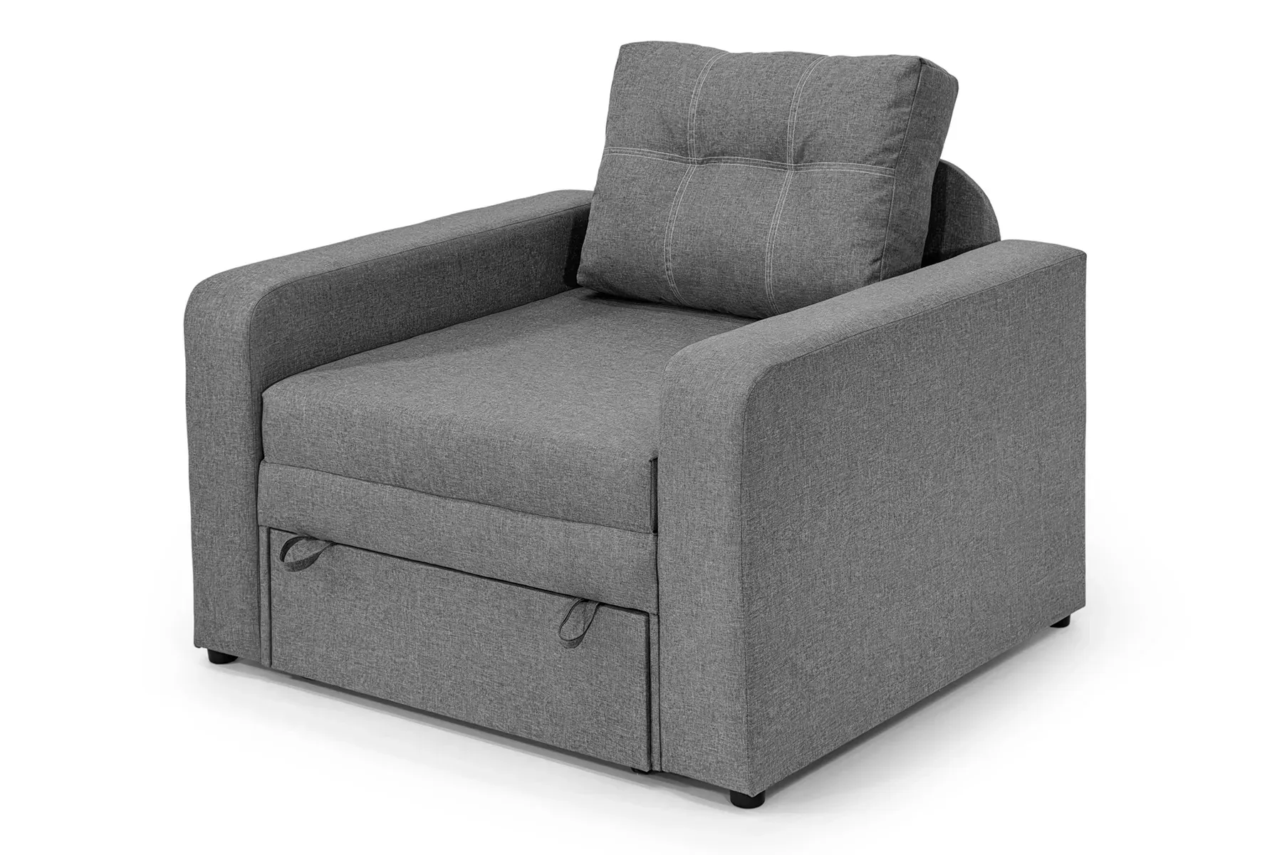 Диван-крісло Томас-80 110х97 см Сірий (28118957) - фото 1 Диван-крісло Томас-80 110х97 см Сірий (28118957) - фото 1