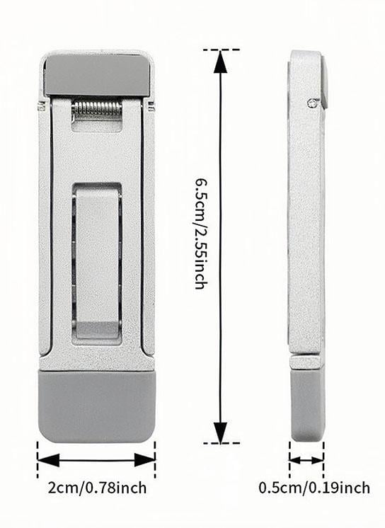 Держатель из алюминия для телефона на клейкой основе (U9408) - фото 4 Держатель из алюминия для телефона на клейкой основе (U9408) - фото 4