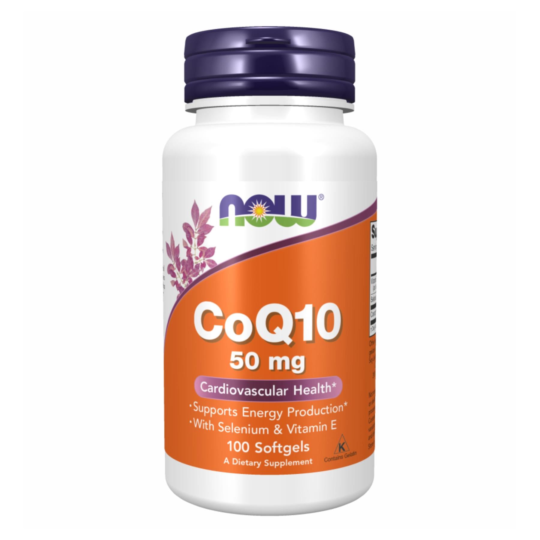 Натуральная добавка CoQ10 50 mg+Vit E 100 sgels (2022-10-1357)