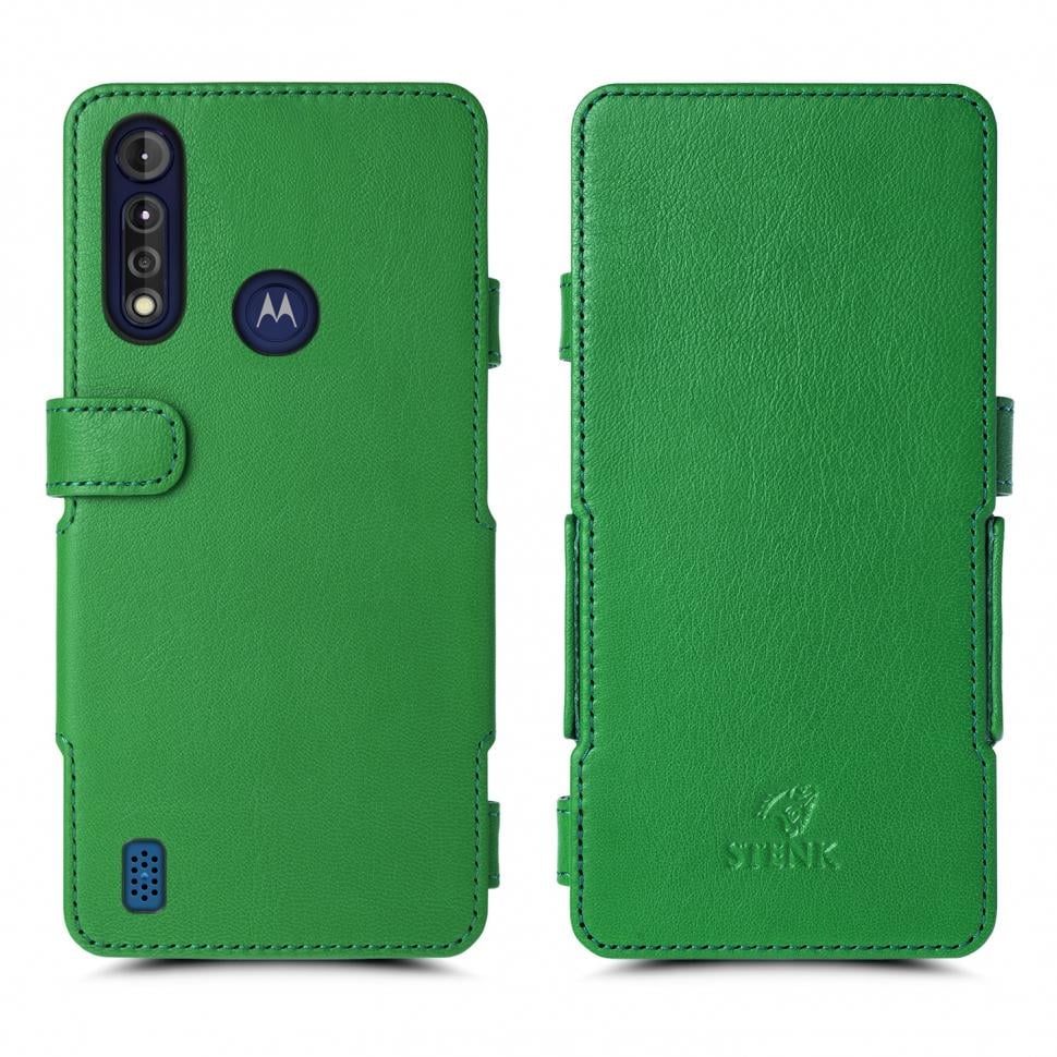 Чохол книжка Stenk Prime для Motorola Moto G8 Power Lite Зелений (66720)