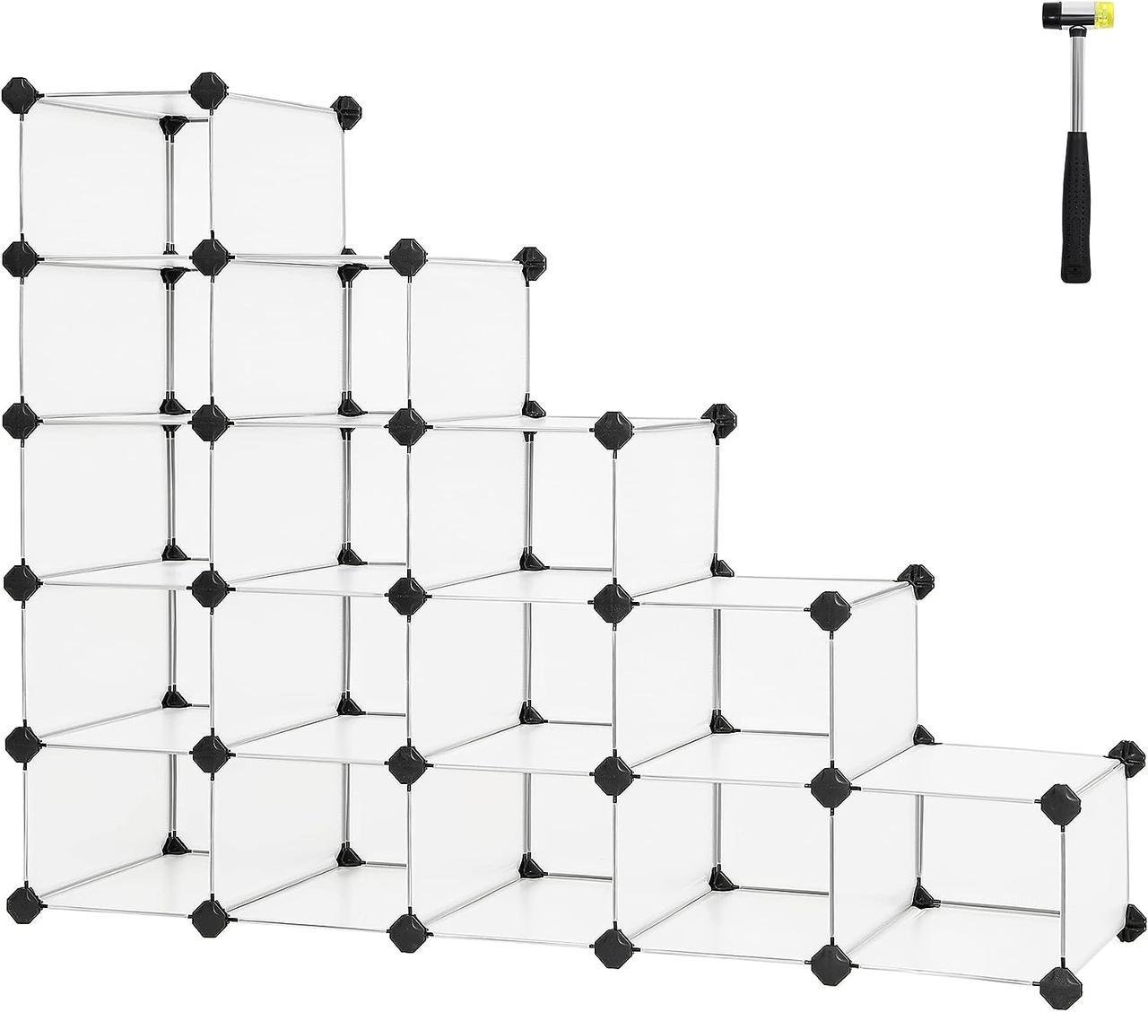 Полиця для взуття пластикова на 15 пар Полиця для взуття пластикова на 15 пар