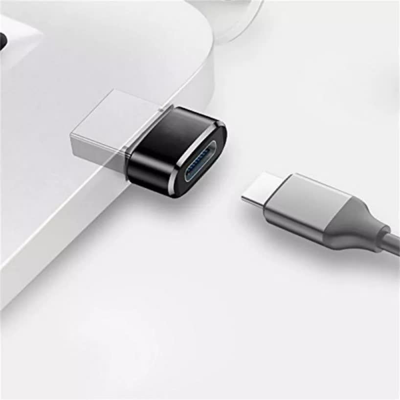 ᐉ Переходник Usb C Female на Usb A Male Addap Ua2c портативный Otg адаптер • Купить в Киеве