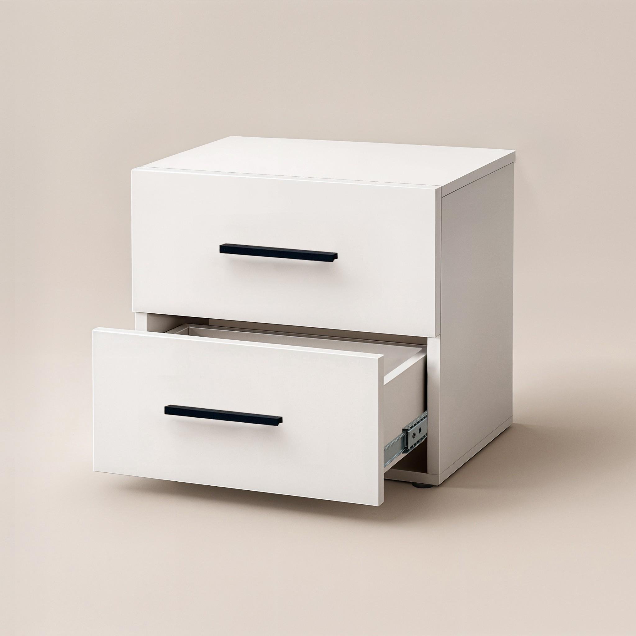 Тумба прикроватная Dana 402х360х390 мм Белый - фото 3