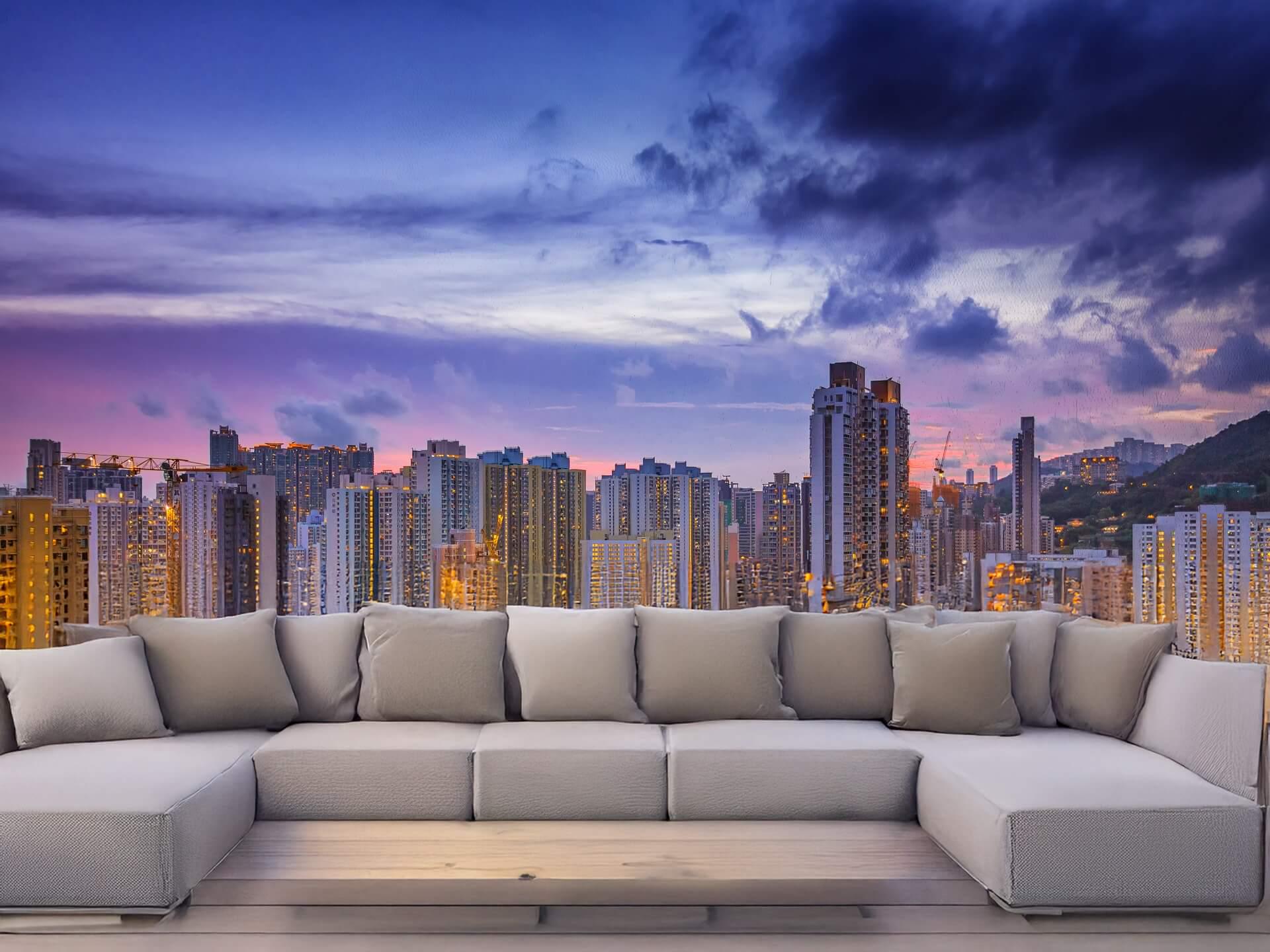 Фотообои флизелиновые Styleo Print-walls Город в ночных огнях 0259 300х200 см (Pw-0259)