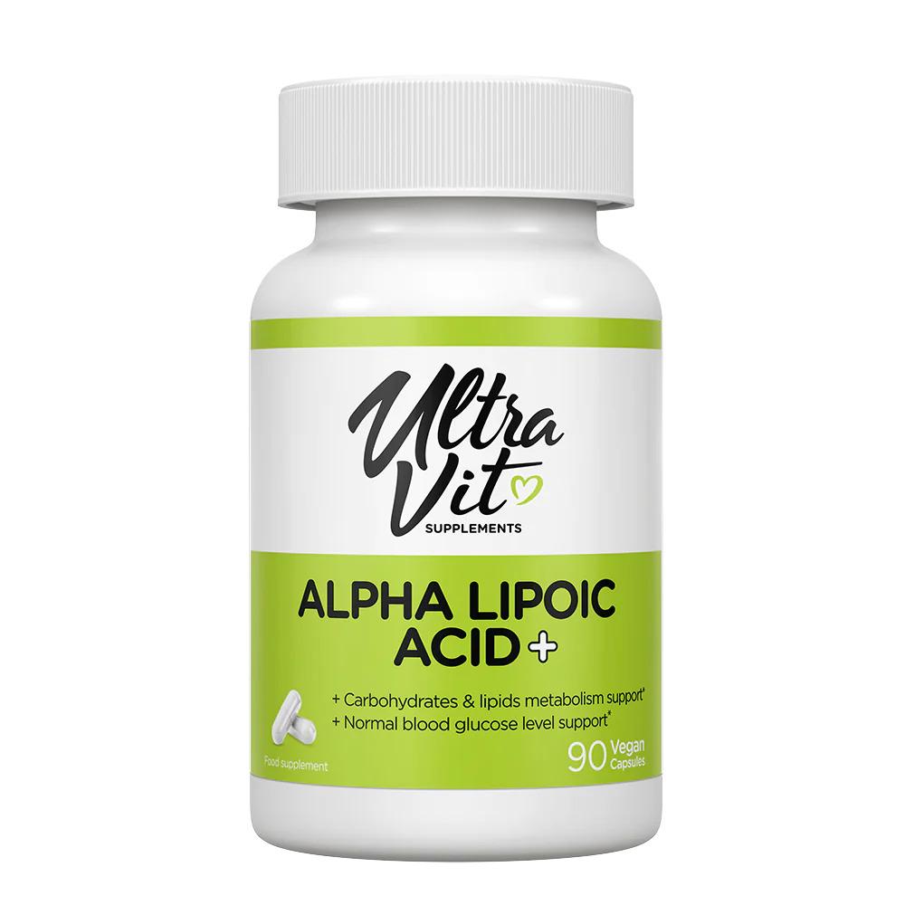 Кислота льфа-липоевая Vp Lab Ultravit Alpha Lipoic Acid 90 вег. капс.