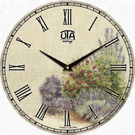 Годинник настінний UTA Vintage Альпійська гірка 33х33 см (117795)