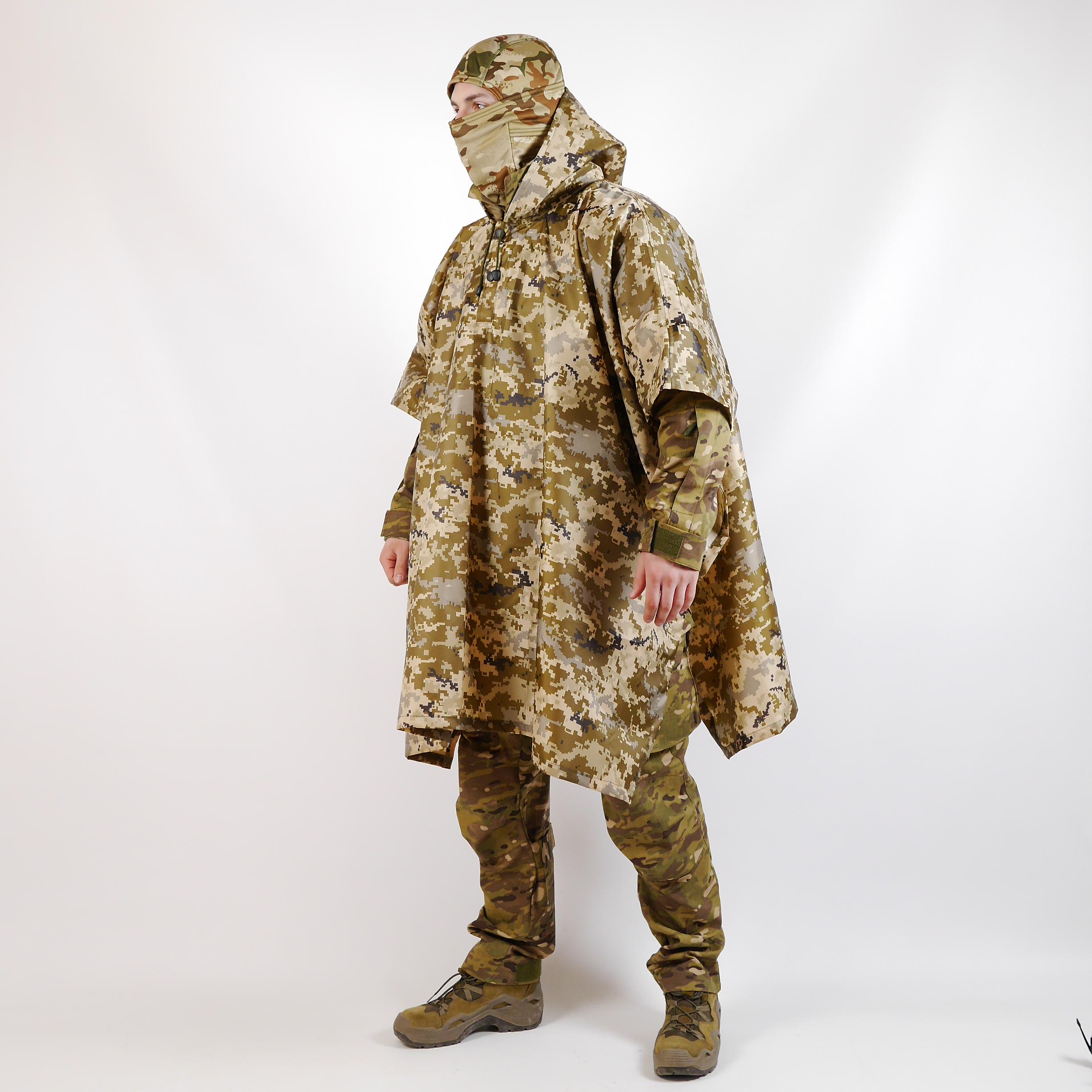 Пончо-дождевик Kiborg Пиксель (1134-OS) - фото 5