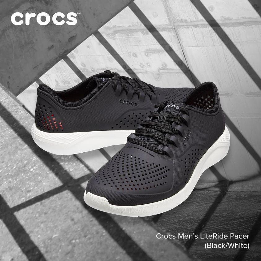 Кросівки чоловічі Crocs LiteRide Pacer р. 40-41 Чорний (18088) - фото 8 Кросівки чоловічі Crocs LiteRide Pacer р. 40-41 Чорний (18088) - фото 8