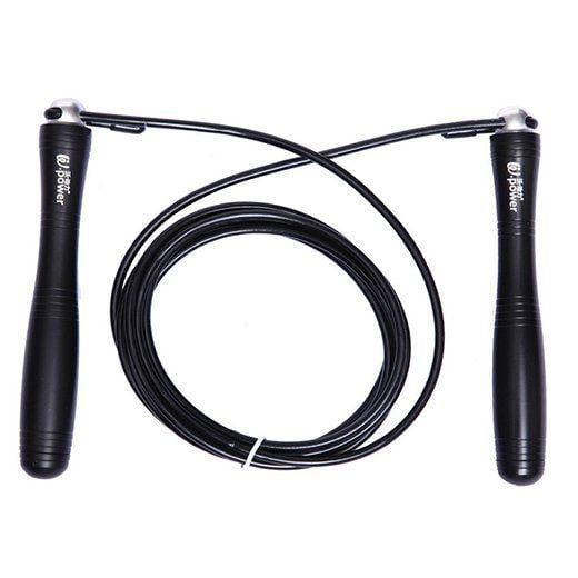 Скакалка скоростная Кроссфит N1941 Черный (56429211)