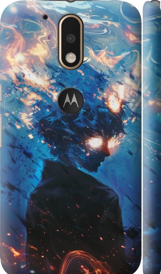 Чехол на Motorola MOTO G4 PLUS Сатору Годжо (6129m-953-42517)