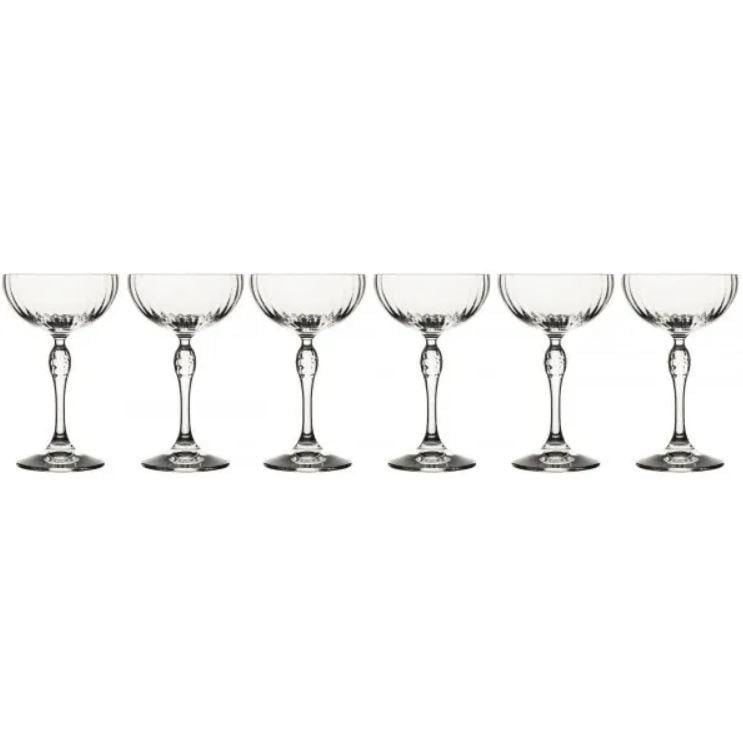 Набір келихів для коктейлів Bormioli Rocco America 20s 220 мл 6 шт. (122137BAU021990) - фото 2