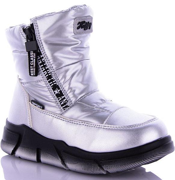 Зимние ботинки с натуральной шерстью Jong Golf C40098-19 р. 36 Серебристый