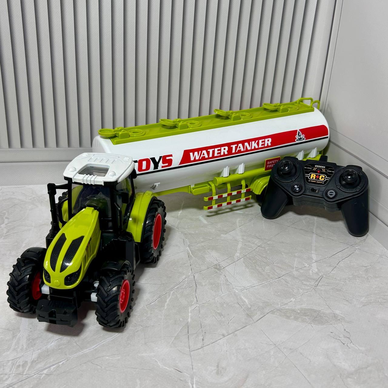 Детская игрушка Трактор с прицепом 99-58 A аккумуляторный на пульте радиоуправления (2682179806)