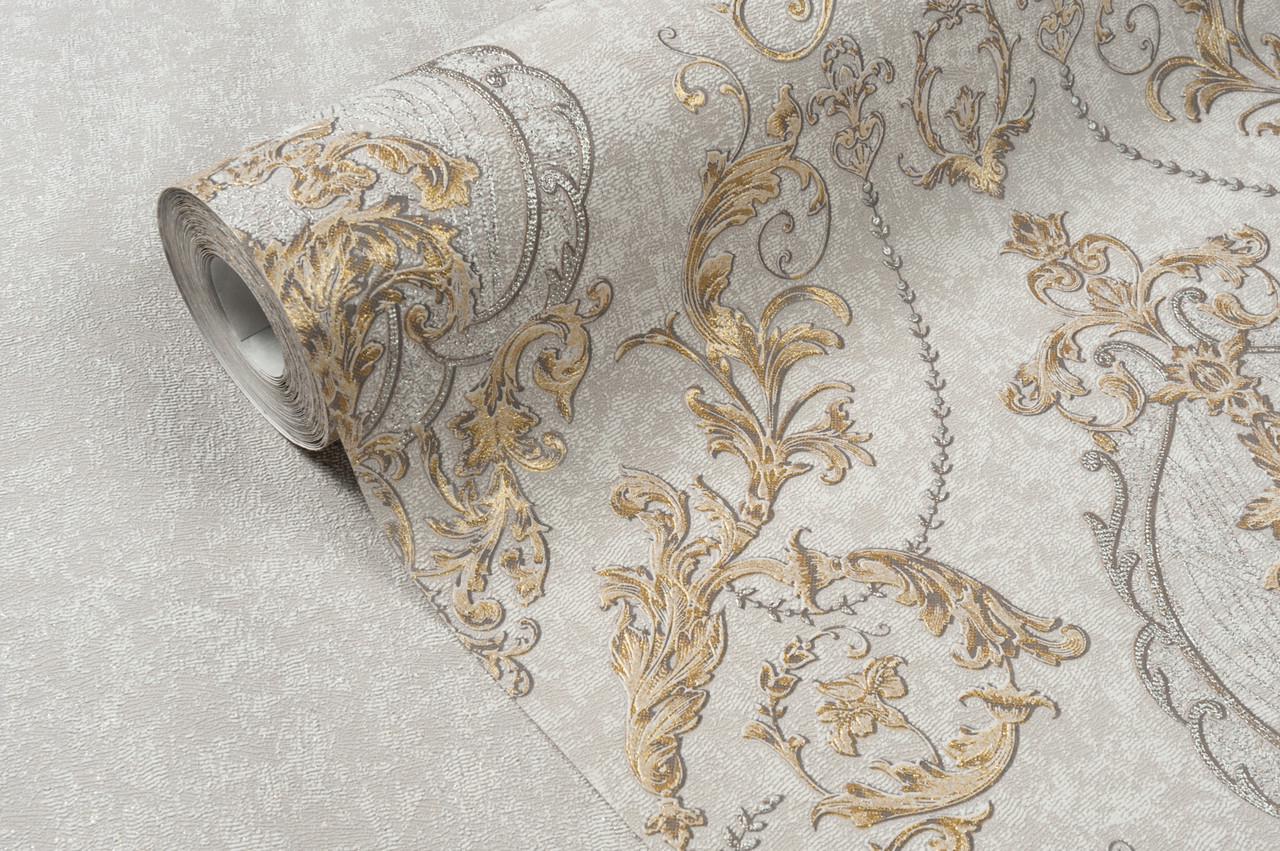 Обои универсальные LS 10x0,53 м Серо-капучиновый (2-1629)