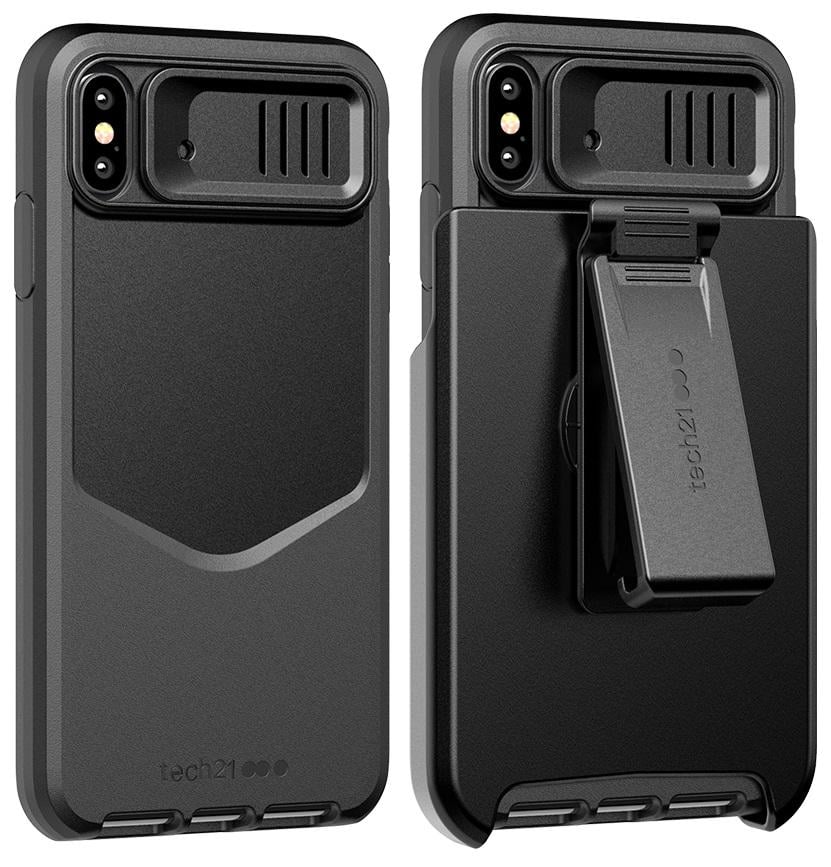 Чехол противоударный с клипсой Tech21 Evo Max для Iphone X/XS (5.8") Black