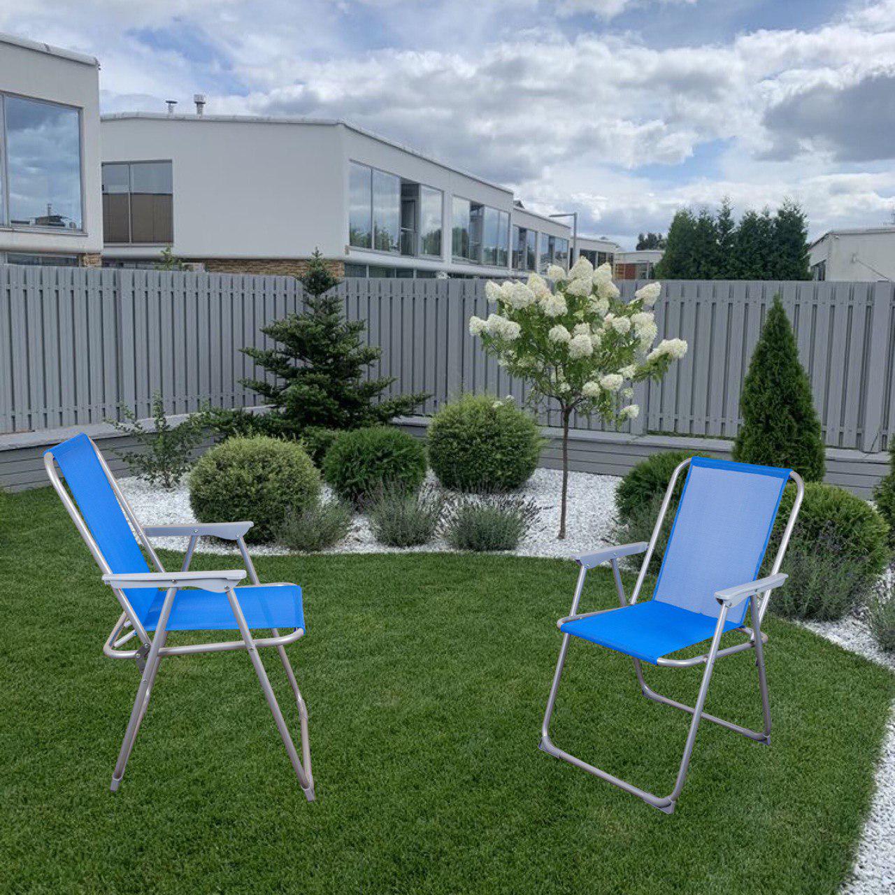 Стілець туристичний складаний Beach Blue - фото 5 Стілець туристичний складаний Beach Blue - фото 5