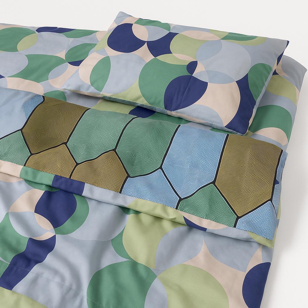 Комплект постільної білизни PaniPava Модерн Патерн бязь 155х215 см (10100625) - фото 4
