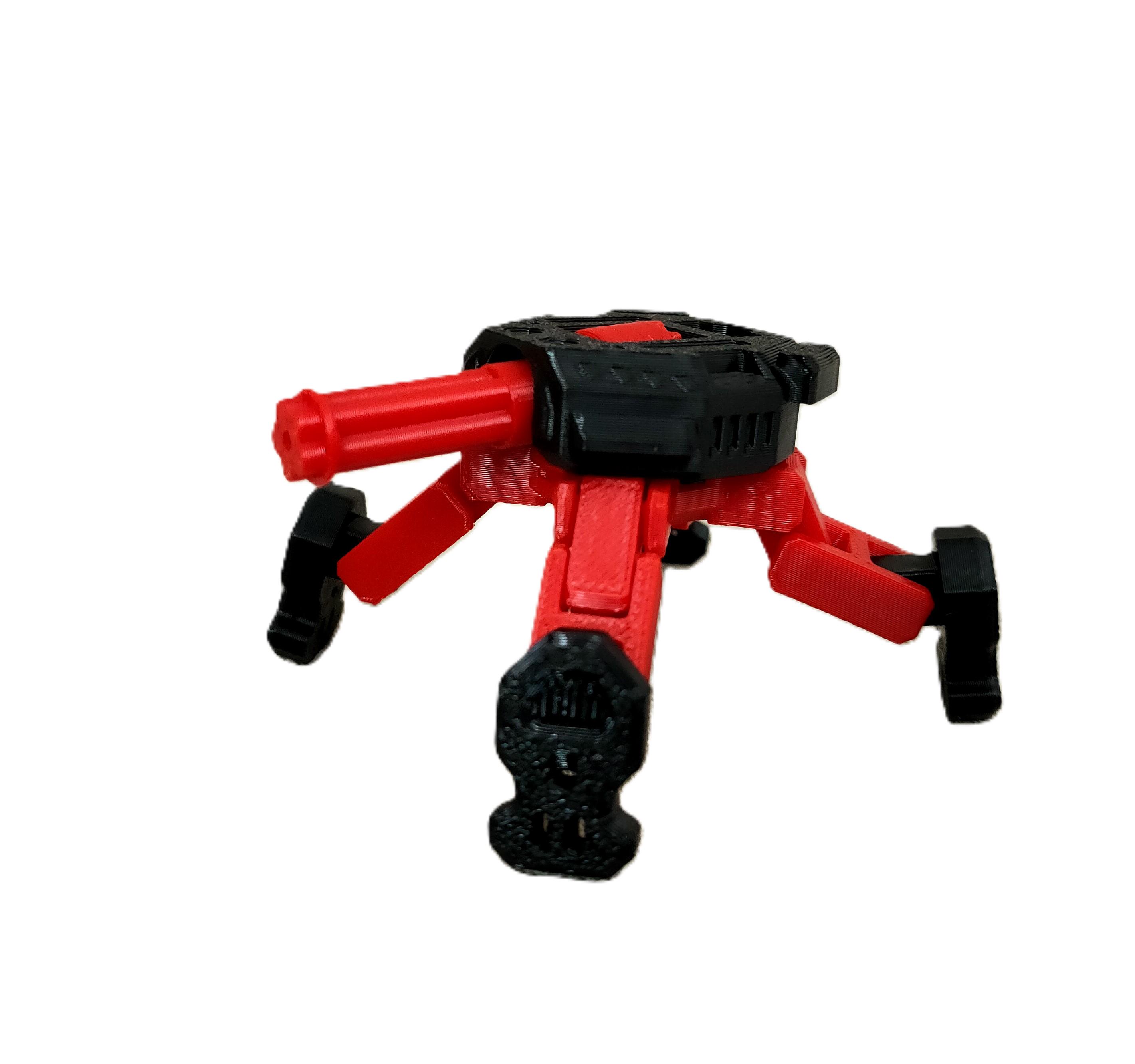 Конструктор іграшковий кулемет гатлінга 70х70х30 мм (KUG-17G-CHC) - фото 3