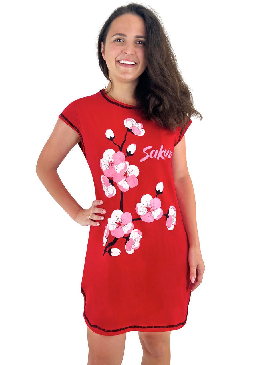 Туніка жіноча літня 289 р. 56/58 Червоний (1846868706) - фото 1 Туніка жіноча літня 289 р. 56/58 Червоний (1846868706) - фото 1