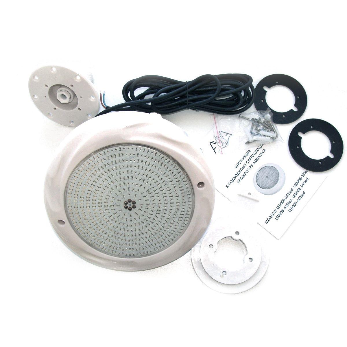 Прожектор светодиодный Aquaviva 008 252LED 18 Вт RGB (9353079) - фото 3 Прожектор светодиодный Aquaviva 008 252LED 18 Вт RGB (9353079) - фото 3