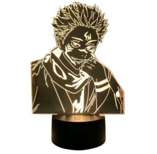 Ночник 3D акриловый Магическое сражение Годжо Сатору 1 цвет