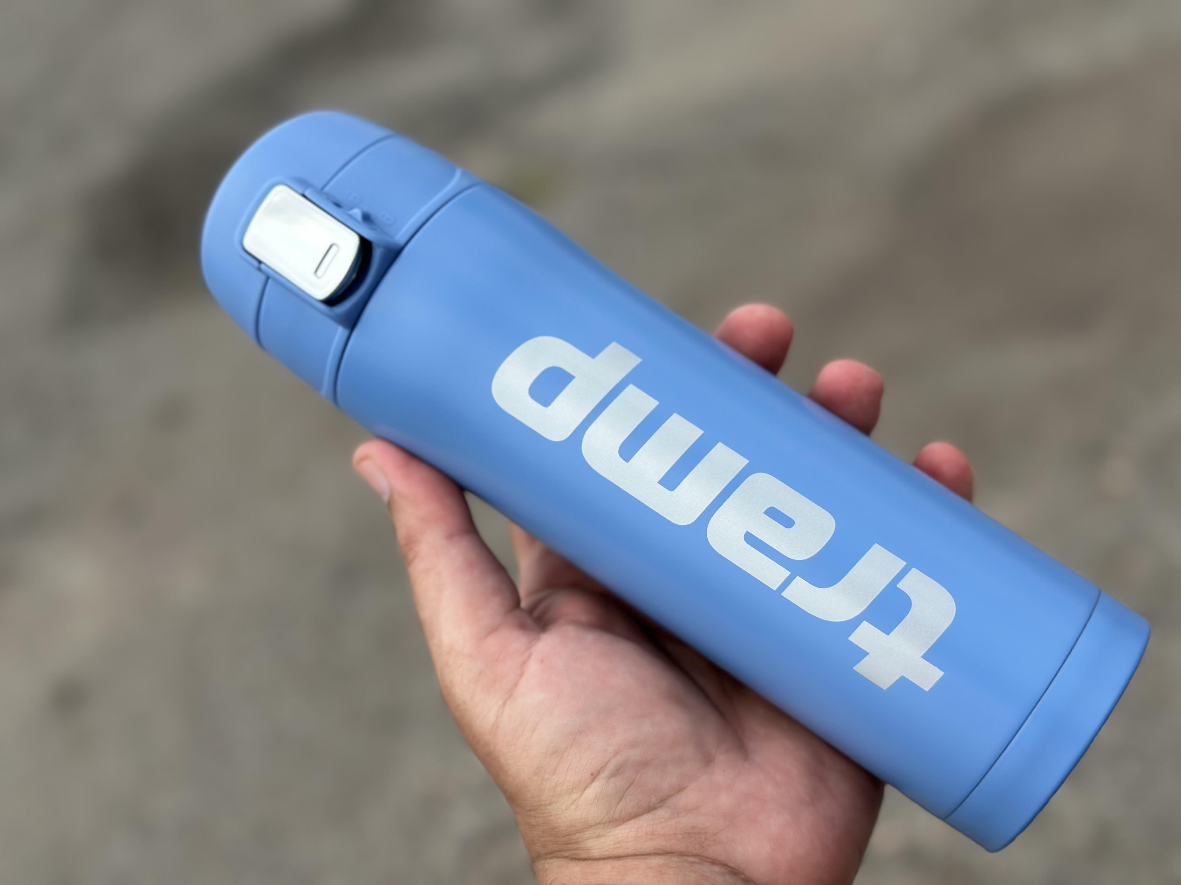 Термокружка Tramp держит 12 ч. 0,45 л (UTRC-107-sky-blue) - фото 3