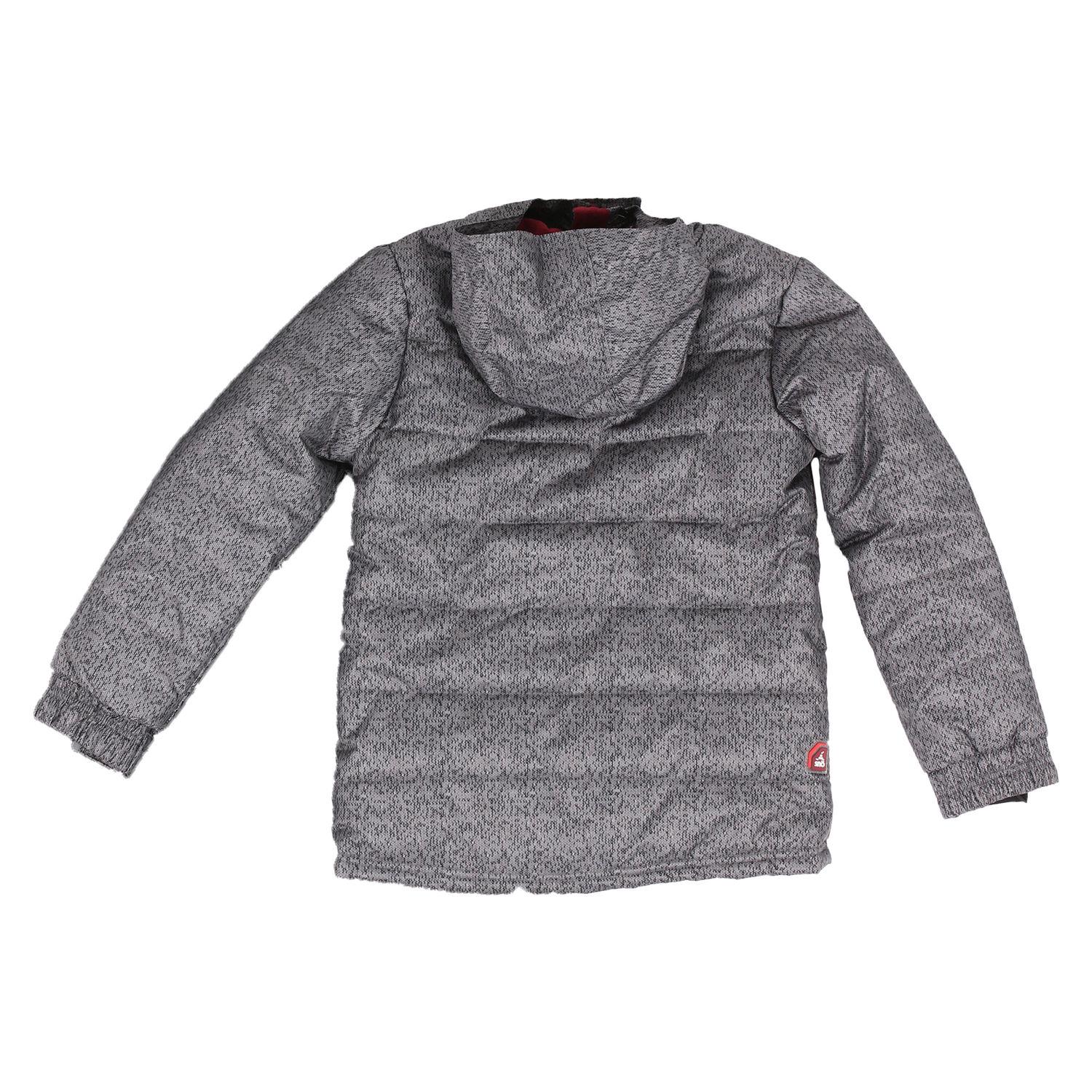 Куртка детская зимняя SNO F18J313 для мальчика 152-164 см Серо-бордовый (F18J313-Deepgray-14) - фото 2 Куртка детская зимняя SNO F18J313 для мальчика 152-164 см Серо-бордовый (F18J313-Deepgray-14) - фото 2