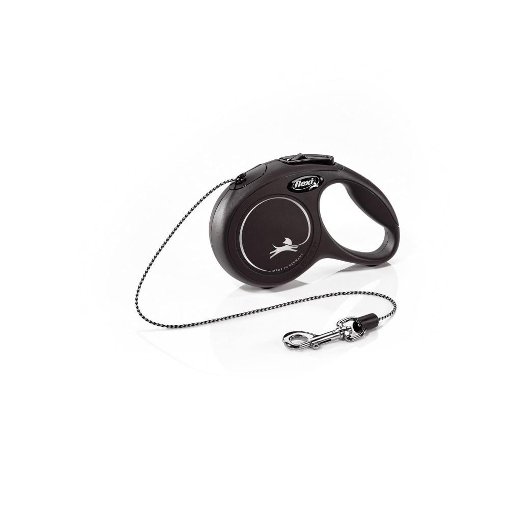 Поводок-рулетка для котов Flexi New Classic Cat с тросом ХS 3 м/до 8 кг Черный (Cat BLACK Flexi) - фото 1 Поводок-рулетка для котов Flexi New Classic Cat с тросом ХS 3 м/до 8 кг Черный (Cat BLACK Flexi) - фото 1