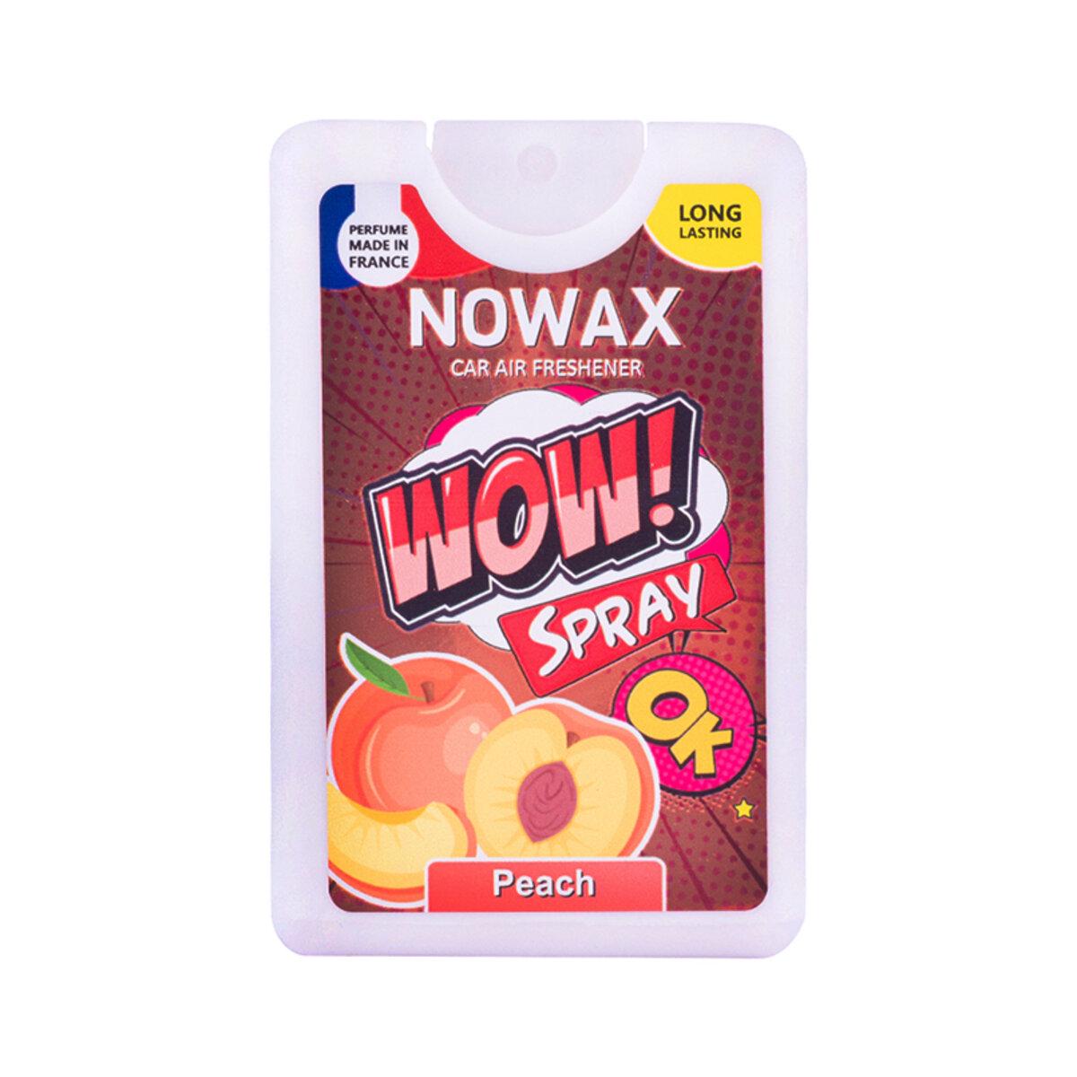 Ароматизатор повітря з розпилювачем Nowax Wow Spray Peach 18 мл (7580)