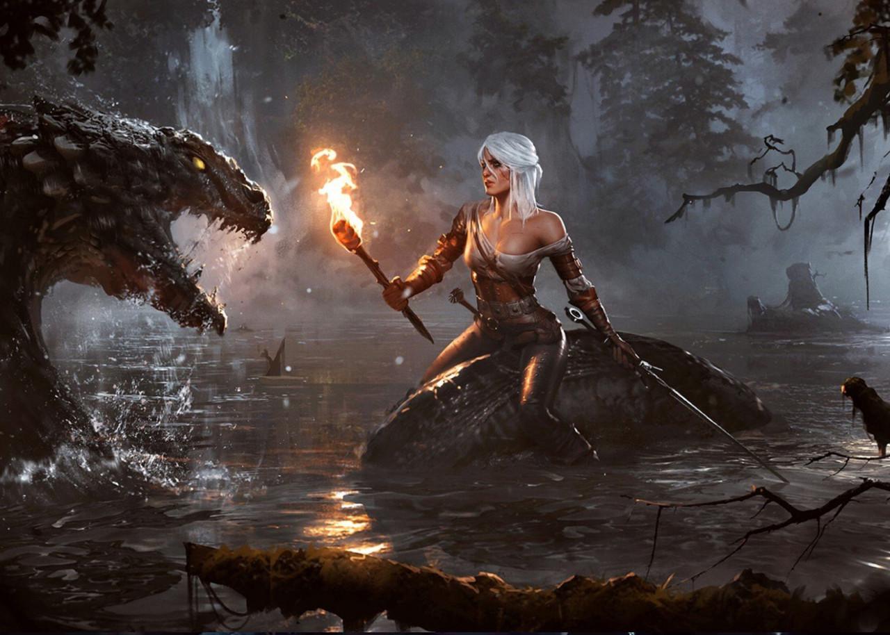 Картина GeekLand The Witcher Цирилла (TW.09.095)