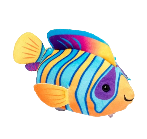 Интерактивная игрушка рыбка Lansay Zhu Zhu Aquarium Michael Рыба ангел королевская электронная с движением и звуками от 4 лет (SKU-362)