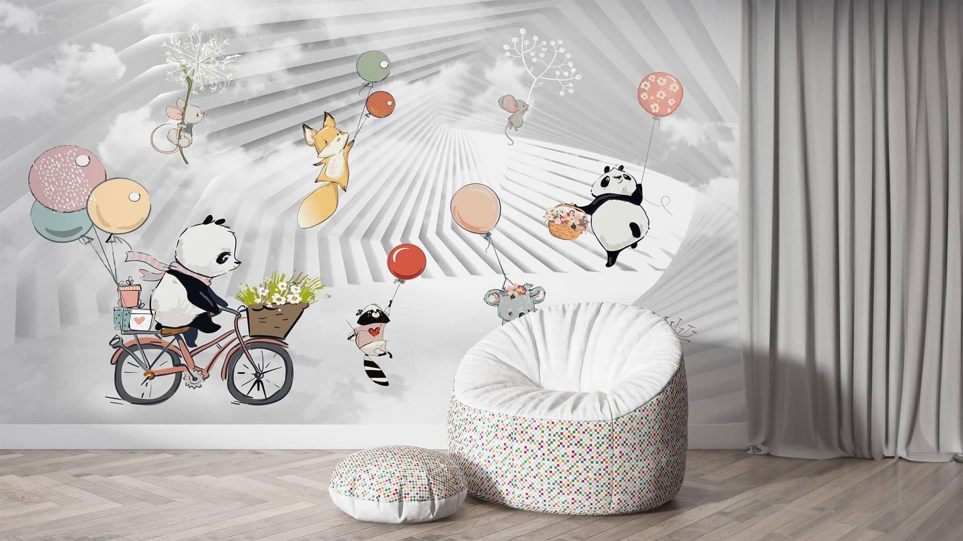 Фотообои флизелиновые Styleo Print-walls Абстракция для самых маленьких 0606 400х250 см (Pw-0606/4)