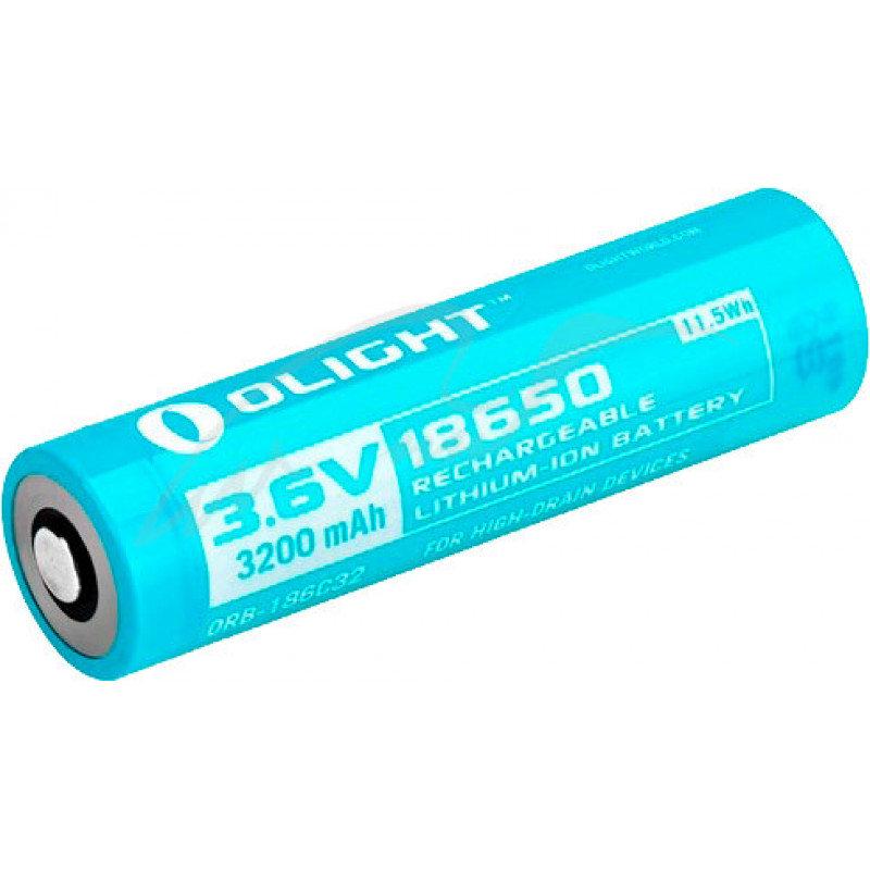 Аккумуляторная батарея Olight 186C32 3200mAh для S30R II, S2R/S2R II - фото 2