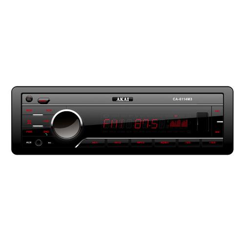 Проигрыватель бездисковый Akai CA-6114 М3 MP3 SD USB FM (00000048403)