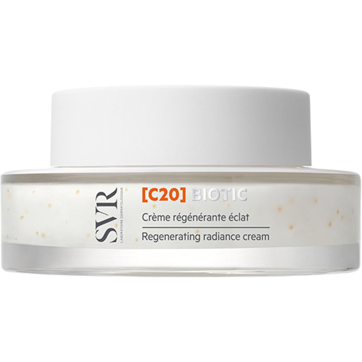 Биотик крем восстанавливающий SVR C20 Biotic Regenerating Radiance Cream для сияния кожи 50 мл (2536945321)