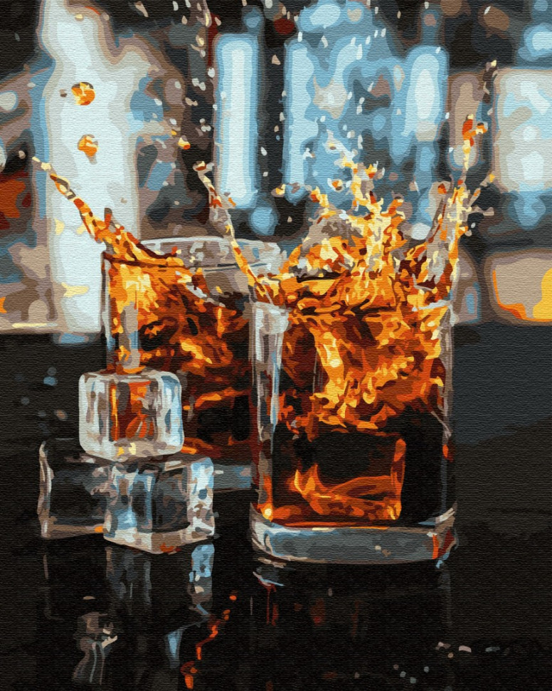 Картина по номерам Brushme Виски для друзей (GX34810)