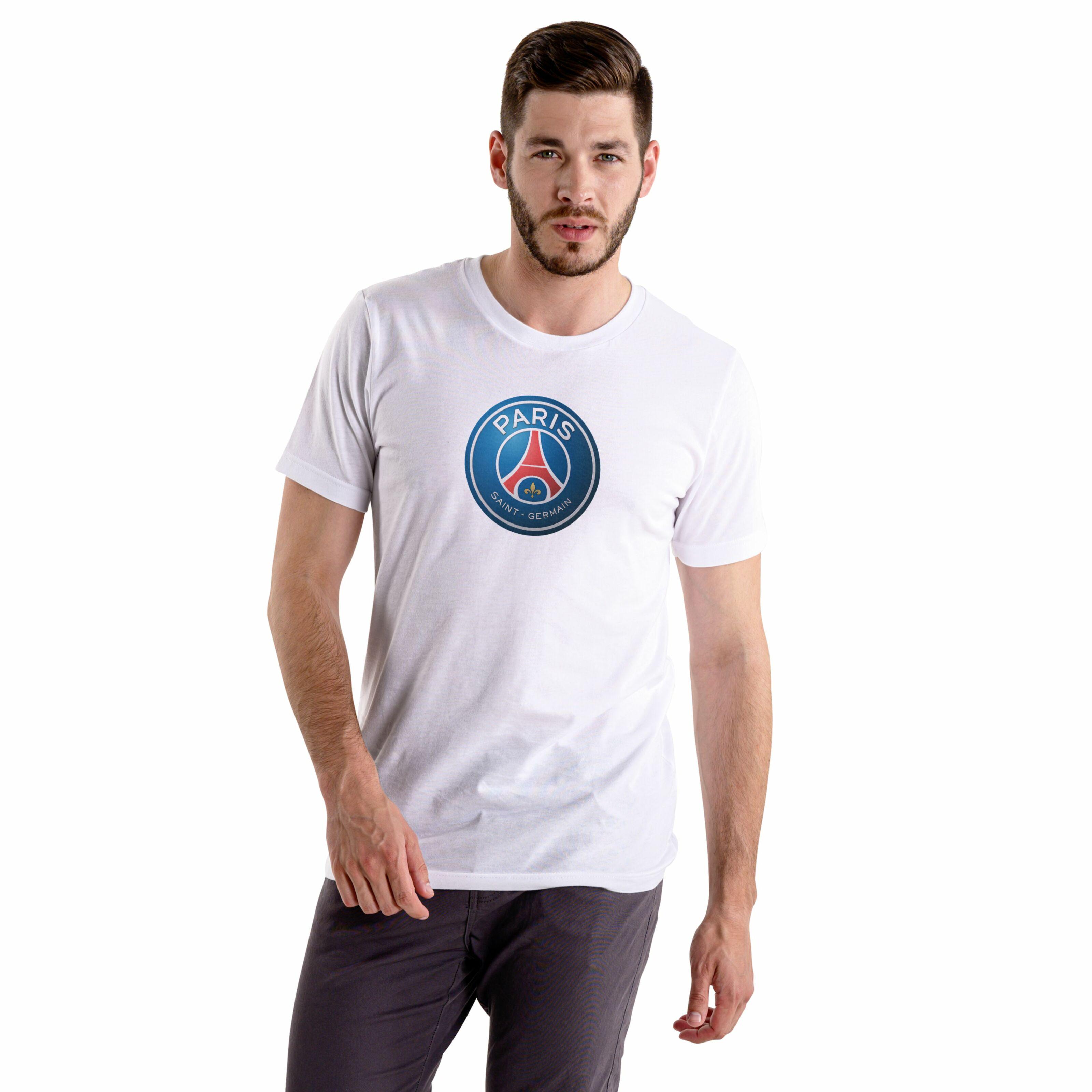 Футболка чоловіча з принтом "Paris Saint-Germain" 2XL Білий (FTBLKCHBRMBL845) - фото 1